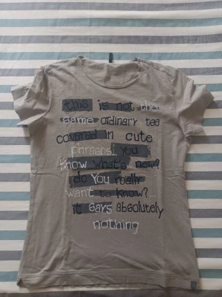 Maglietta Benetton frasi