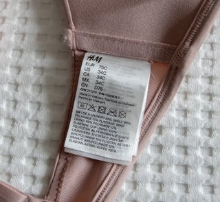 Sujetador H&M 70C (EUR) sin aros ni push-up