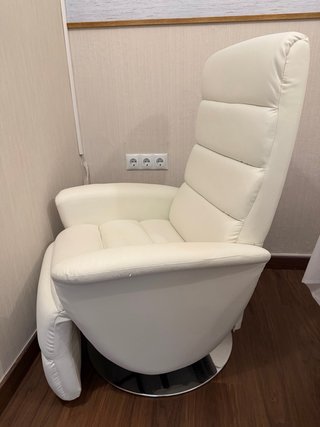 Sillón Polipiel Blanco