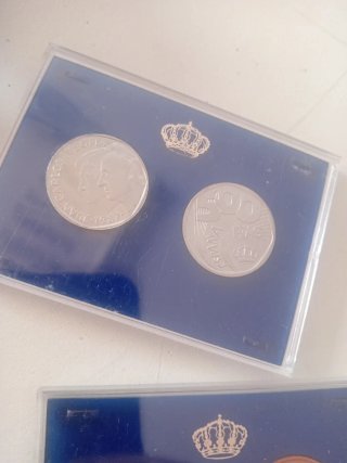 Estuche 500 Pesetas Plata XXV Aniversario