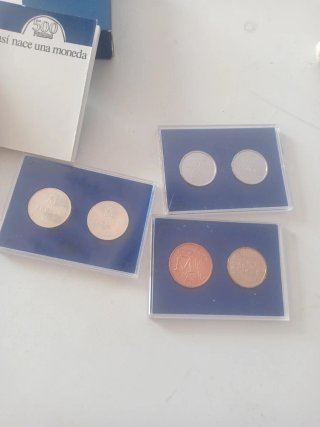 Estuche 500 Pesetas Plata XXV Aniversario