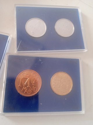 Estuche 500 Pesetas Plata XXV Aniversario
