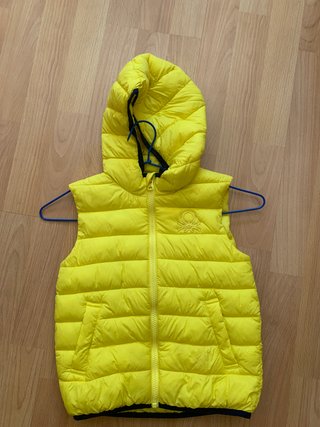 Chaleco Benetton Amarillo 110 cm