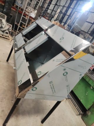 CAMPANA DE 80 Y 90 INDUSTRIAL EN ACERO MIRA MI PER