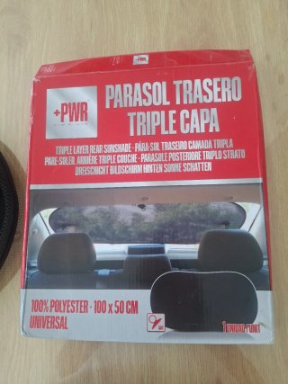 Parasol Trasero PWR Triple Capa Universal