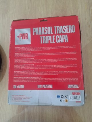 Parasol Trasero PWR Triple Capa Universal