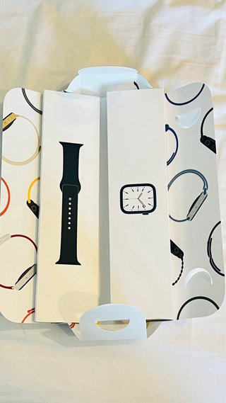 Apple Watch Negro/Azul serie 7 cellular 45mm