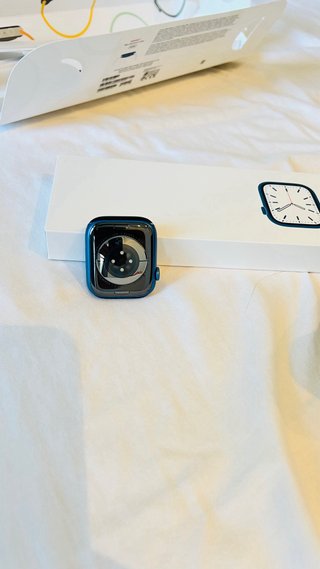 Apple Watch Negro/Azul serie 7 cellular 45mm