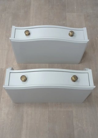 Mesitas de noche flotantes para pared