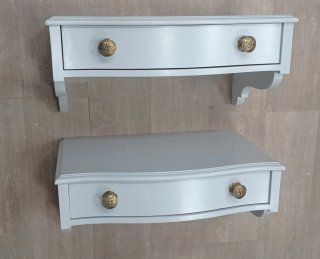 Mesitas de noche flotantes para pared
