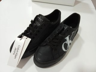 Zapatillas Calvin Klein Jeans negras logo CK talla