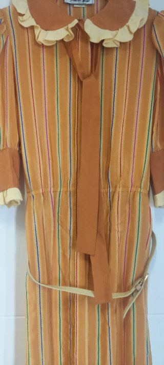 Vestido vintage Pedro del Hierro 100% seda – 80s