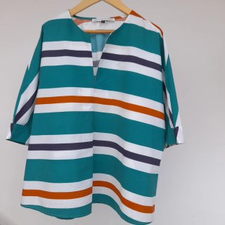 Camisa Adolfo Dominguez Rayas Multicolor Talla S
