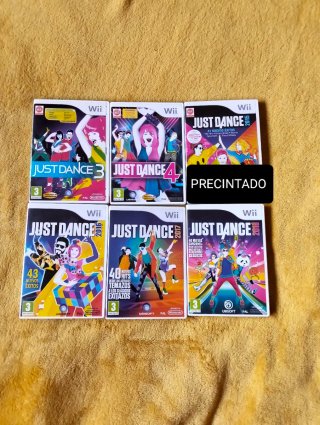 Juegos Wii Originales de Bailar. Just Dance.