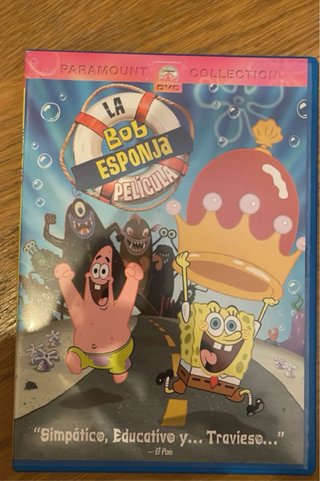 La Película de Bob Esponja DVD Español