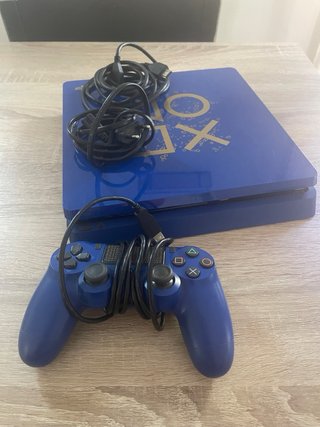 PS4 Slim 500GB Edición Limitada Azul + Mando