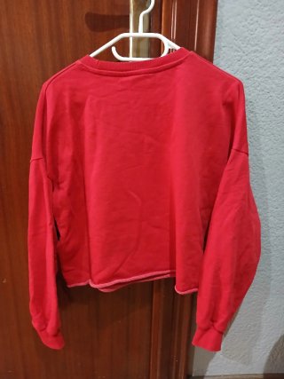 Sudadera Hello Kitty Roja Talla L