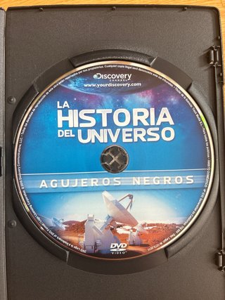 DVD La Historia del Universo: Agujeros Negros