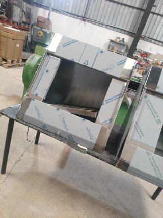 CAMPANA ACERO INDUSTRIAL DE 80 Y 90 CM MIRA MI PER