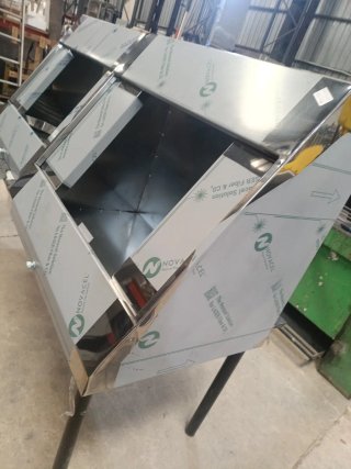 CAMPANA ACERO INDUSTRIAL DE 80 Y 90 CM MIRA MI PER