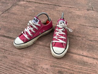 Converse All Star bajas rosa fucsia