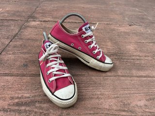 Converse All Star bajas rosa fucsia