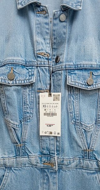 Peto Tejano Zara Xs