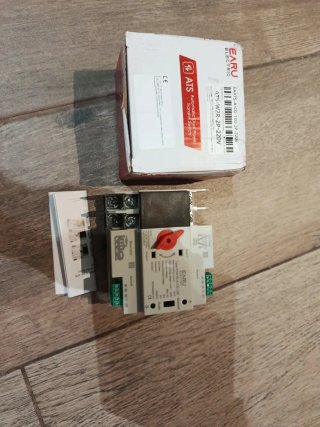 Interruptor Transferencia Automática Doble EARU