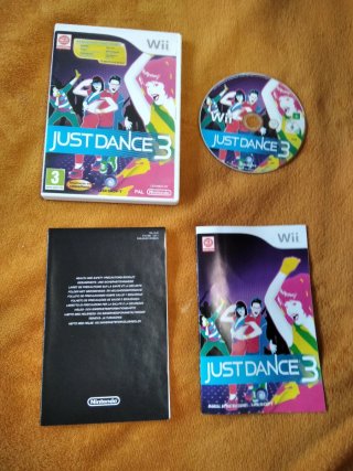 Juego Nintendo Wii original Just Dance 3.
