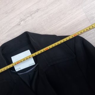 Gabardina Zara Negra 3/4