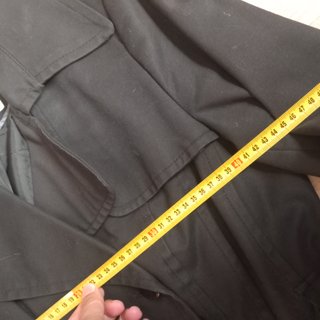 Gabardina Zara Negra 3/4