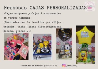 Detalles regalos personalizados