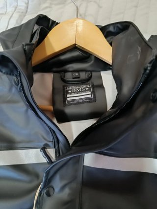 Chaqueta BMS Negra Talla 128