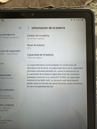 Samsung Galaxy Tab S6 Lite Negra