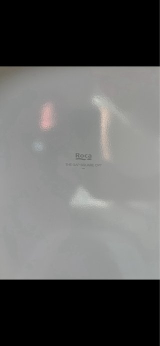 Inodoro Roca The Gap Square Compact Blanco