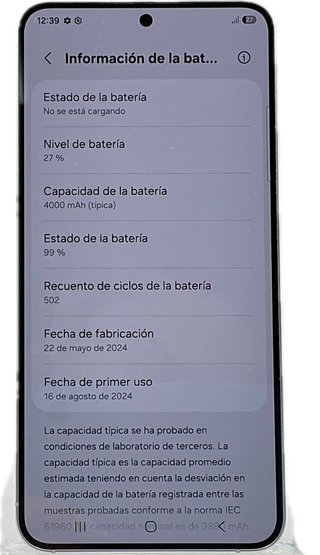 Samsung Galaxy S24 128GB Negro