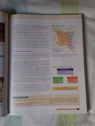 HMC historia del mundo contemporáneo, Bachillerato