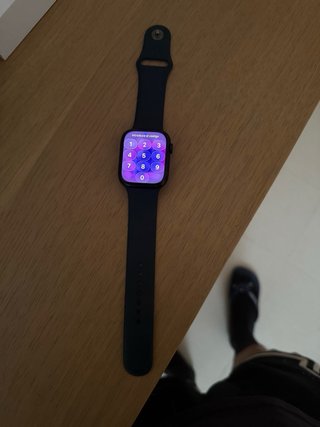Apple Watch Serie 9 45mm Negro/Morado