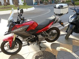 MH Motorcycles Adventure Roja/Gris