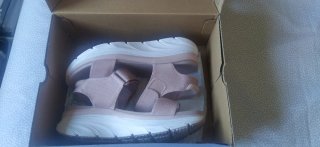 Sandalias Skechers Mujer Rosa