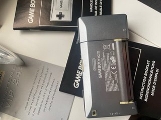 Nintendo Game Boy Micro Gris Completa