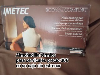 Almohadilla térmica cervical IMETEC