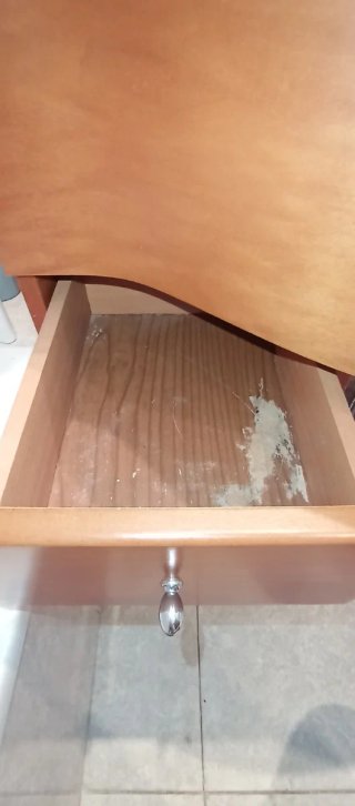 Mueble de baño + lavabo y grifo de Roca + espejo