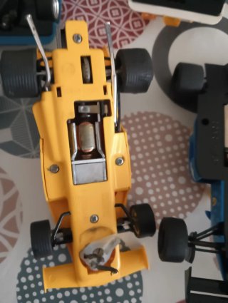 Scalextric Exin SRS + 4 coches