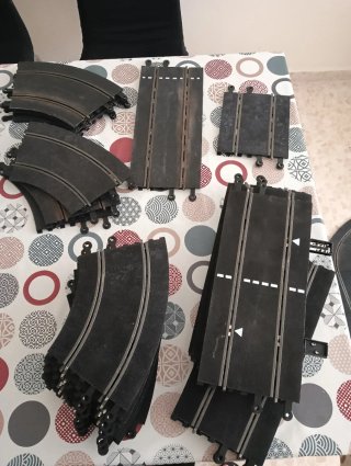 Scalextric Exin SRS + 4 coches