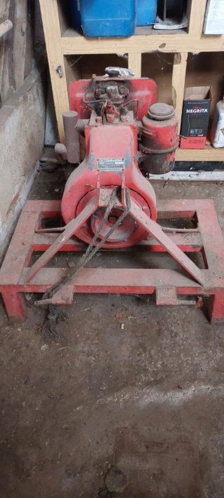 Motomba de Riego. Motor Lombardini LDA96 638cc 300