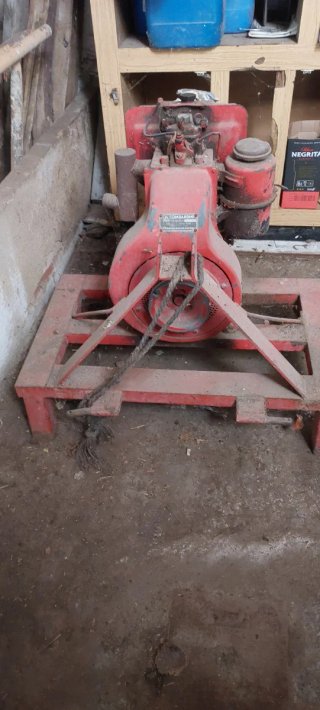 Motomba de Riego. Motor Lombardini LDA96 638cc 300