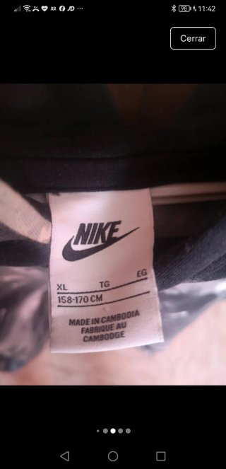 Sudadera Nike Talla 158-170