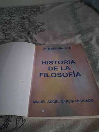 Libro Historia Filosofía 2º Bachillerato Andalucía
