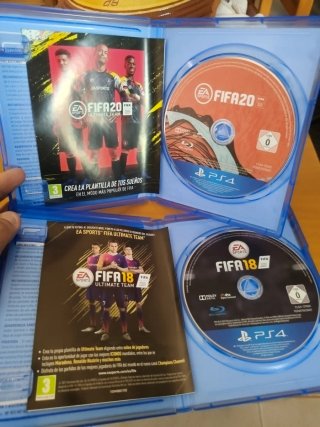 FIFA 18 y FIFA 20.